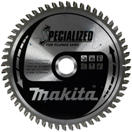 MAKITA žagin list aluminij TCT 260x2,6x30 mm 120 zob D-61880