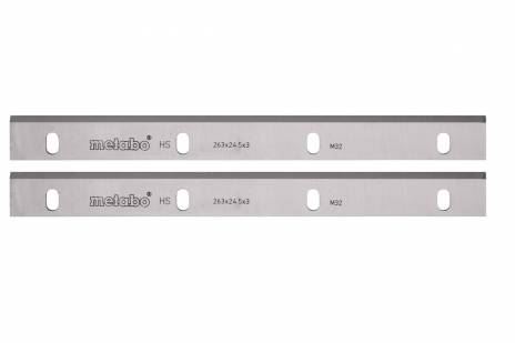 METABO Skobeljni noži iz hitroreznega jekla HSS 260 mm ADH 1626 (2 kosa) 630545000