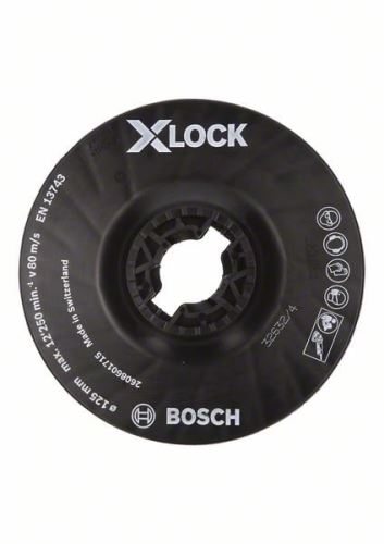 BOSCH X-LOCK Podložna plošča, srednja 125 mm, 12.500 vrt/min 2608601715