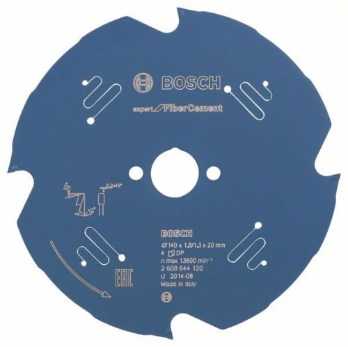 BOSCH žagin list Expert for Fiber Cement 140 x 20 x 1,8 mm, 4 2608644120