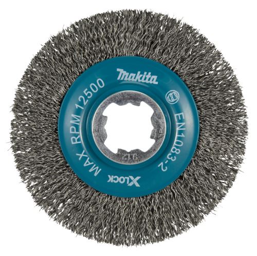 MAKITA jeklena žica disk krtača-valovita žica premer 0,3 mm X-LOCK 115 mm D-73427