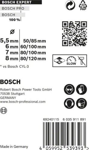 BOSCH EXPERT CYL-9 MultiConstruction 5.5/6/7/8 (4 kosi) 2608900646