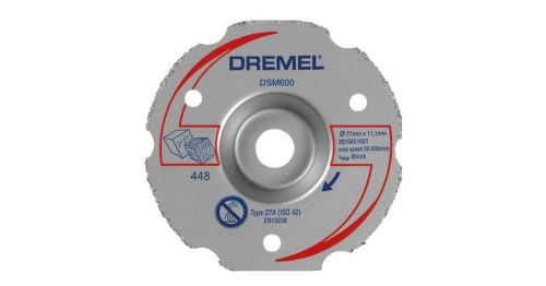 DREMEL univerzalna rezalna plošča iz karbidne trdine 2615S600JB