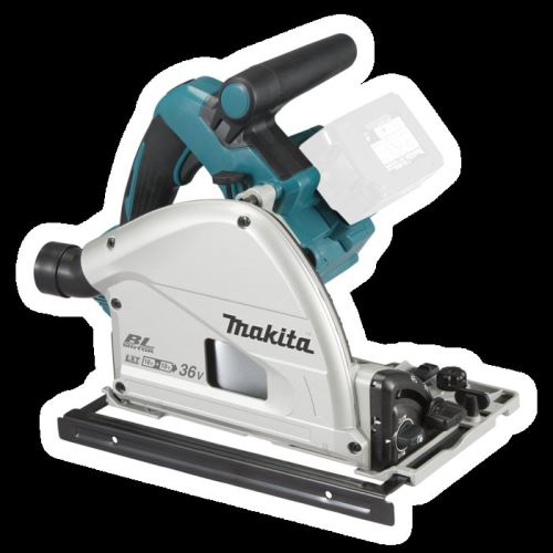 MAKITA akumulatorska potopna žaga z AWS 165 mm Li-ion 2x18V, brez baterije Z DSP601ZU