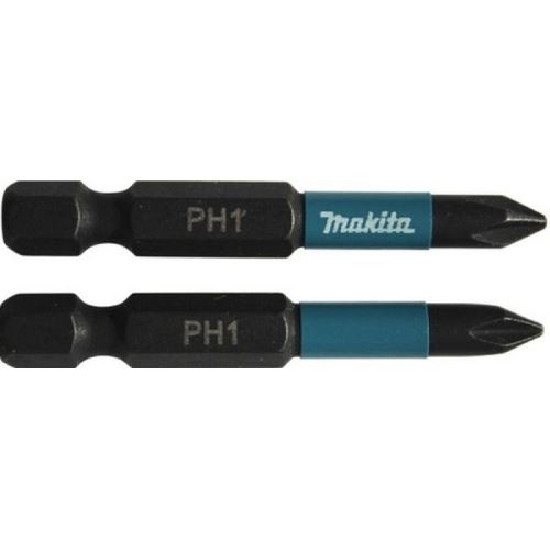 MAKITA torzijski nastavek 1/4" IMPACT BLACK PH1, 50 mm 2 kosa B-63719