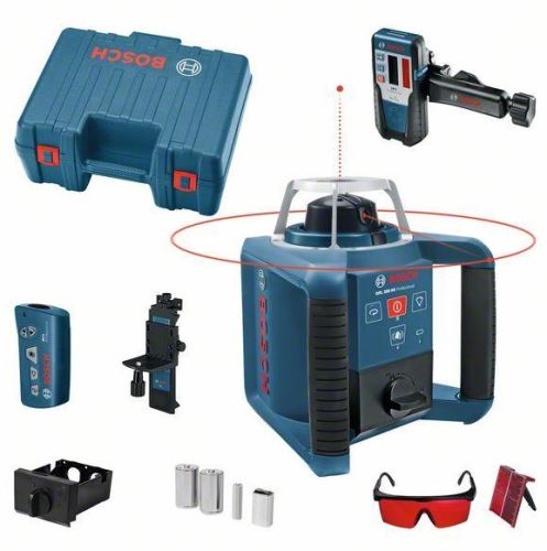 BOSCH Set Gradbeni rotacijski laser + sprejemnik LR 1 GRL 300 HV Professional 0601061501