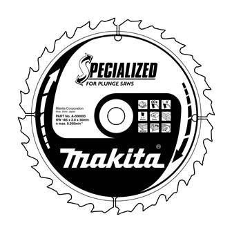 MAKITA žagin list za les SPECIALIZED 160x2,2x20 mm 28 zob za potopne žage B-09260