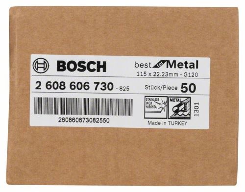 BOSCH fiber brus R574, Best for Metal D = 115 mm; G = 120 2608606730