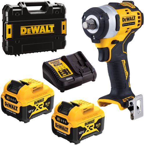 DEWALT Udarni vijačnik 12V, 340Nm 1/2 '2x5Ah DCF901P2