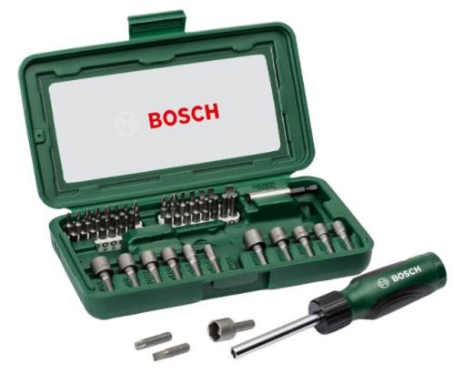 BOSCH 46-delni set izvijačev 2607019504