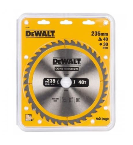 DEWALT Žagin list ATB 10° 235 x 30 mm, 40 zob DT1955