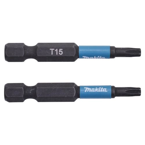 MAKITA torzijski nastavek 1/4" IMPACT BLACK T15, 50 mm 2 kosa B-63775