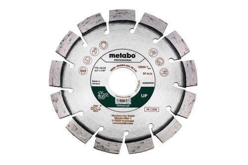 METABO Diamantna rezalna plošča Dia-TS 115x22,23 mm - UP, univerzalna, profesionalna 628558000