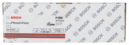 BOSCH Brusilni papir C470, (50 kos) 115 x 230 mm, 180 2608607936