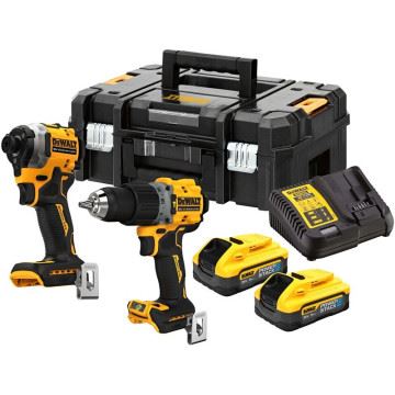 Garnitura orodja DEWALT + PowerStack DCK2050H2T