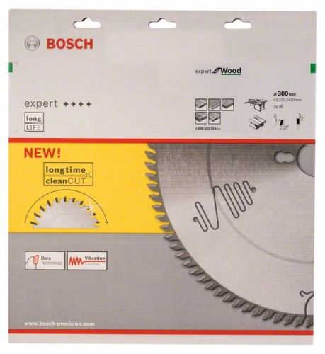 BOSCH žagin list Expert for Wood 300 x 30 x 3,2 mm, 26 2608642503