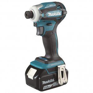 MAKITA akumulatorski udarni vijačnik 1/4" Li-ion LXT 18V/5.0Ah, Makpac DTD172RTJ