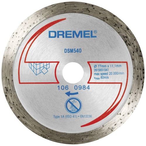 DREMEL Diamantna rezalna plošča za ploščice 2615S540JB