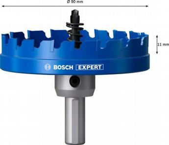 BOSCH EXPERT luknjač za pločevino iz karbidne trdine 90mm 2608901447