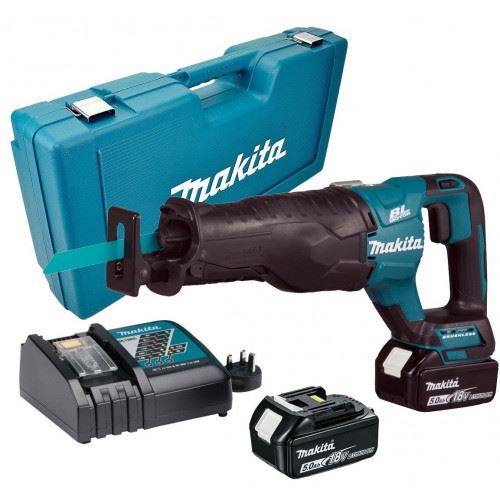 MAKITA Baterijska zadnja žaga Li-ion 18V/5.0Ah DJR187RTE