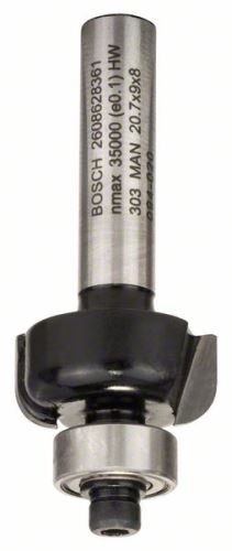 BOSCH Rezalnik profilov E 8 mm, R1 4 mm, D 20,7 mm, L 9 mm, G 53 mm 2608628361