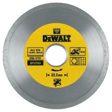 DEWALT DIA plošča za suho rezanje trdih materialov 125 mm DT3713