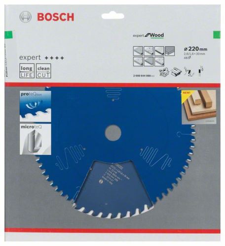 BOSCH žagin list EX WO T 220x30-48 2608644088