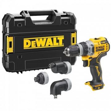 DEWALT Akumulatorski vrtalnik z multifunkcijsko glavo 12V brez baterije DCD703NT