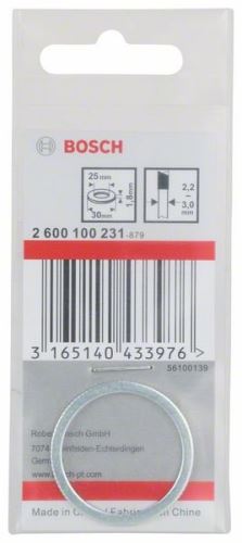 BOSCH redukcijski obroč za žagine liste 30 x 25 x 1,8 mm 2600100231