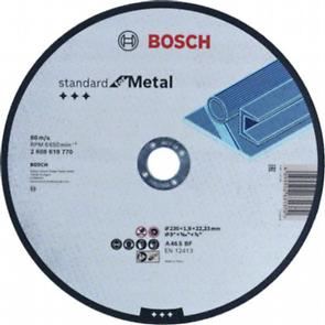 BOSCH Rezalna plošča Standard for Metal 230 x 1,9 x 22,23 mm, ravna 2608619770