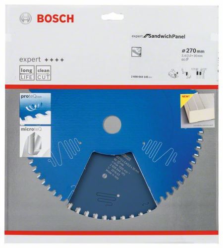 BOSCH žagin list Expert for Sandwich Panel 270 x 30 x 2,4 mm, 60 2608644145