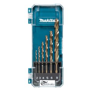 MAKITA set svedrov za kovino HSS-Co 2,3,4,5,6,8 mm D-75758