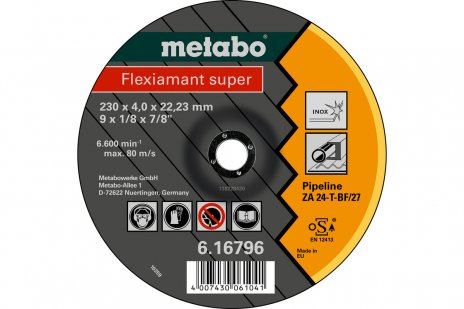 METABO FLEXIAMANT SUPER 180X4,0X22,23 CEV, SF27 61679500