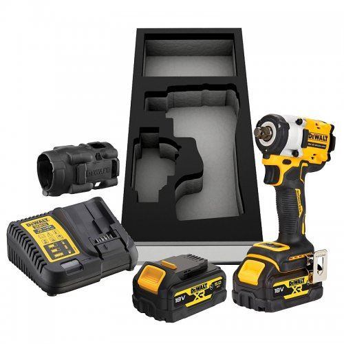 DEWALT Akumulatorski udarni vijačnik 18V 2x5,0Ah s CFN pokrovom DCF921P2G