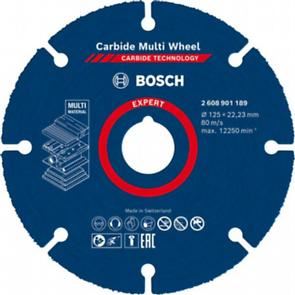 BOSCH EXPERT rezalna plošča Carbide Multi Wheel 125 mm 2608901189