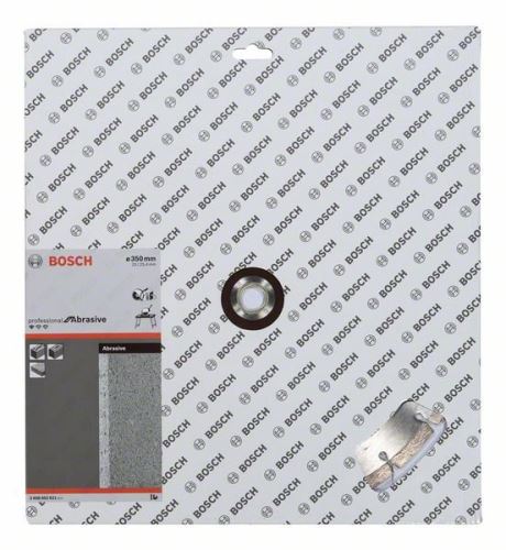 BOSCH Diamantna rezalna plošča Standard for Abrasive 350 x 20/25,40 x 2,8 x 10 mm 2608602621