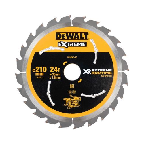 DeWALT žagin list (idealen za FLEXVOLT žage), 210 x 30 mm, 36 zob DT99566