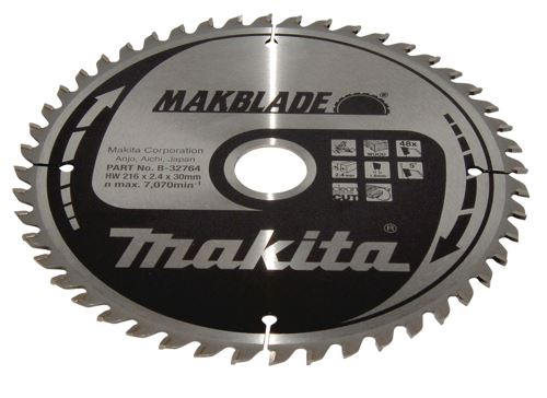 MAKITA žagin list les MAKBLADE 216x2,4x30 mm 48 zob B-32764