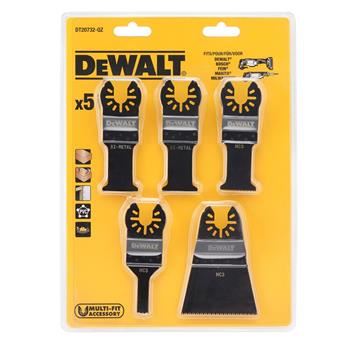 DEWALT Set žaginih listov za les za večnamenska orodja (5 kosov) DT20732