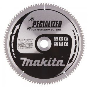 MAKITA žagin list aluminij SPECIALIZED 305x2,4x30 mm 100 zob B-33358