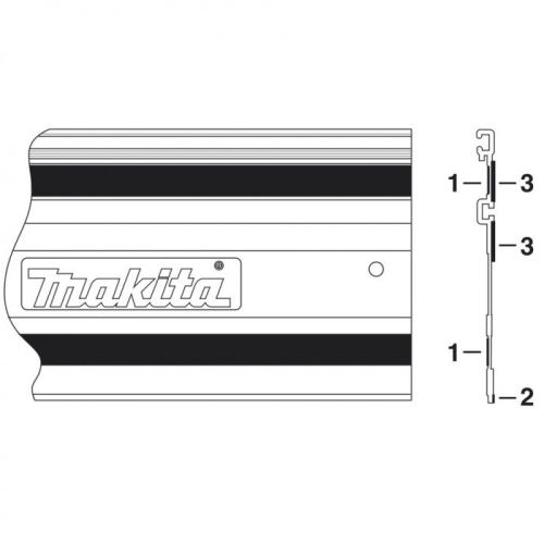 MAKITA drsni trak za palico 1400 mm 413101-9