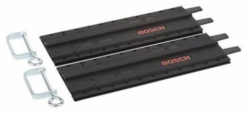 BOSCH 2-delna plastična vodila z vijačnimi mizarskimi sponkami 700 mm (2x 350 mm) 2609255732