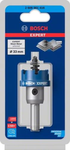 BOSCH EXPERT luknjač iz karbidne trdine pločevina 33mm 2608901416