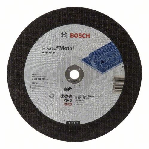 BOSCH Rezalna plošča ravna Expert for Metal A 24 R BF, 300 mm, 20,00 mm, 3,5 mm 2608600706