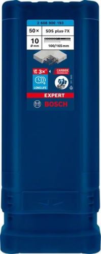 BOSCH EXPERT sveder SDS plus-7X, 10x100x165 50 kosov 2608900193