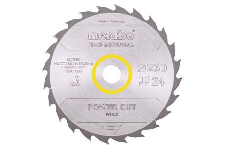 METABO Žagin list HW/CT 230 x 30 mm, 24 zob 628011000