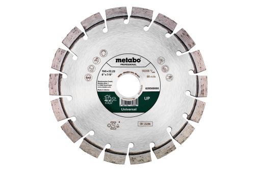 METABO Diamantna rezalna plošča Dia-TS 150x22,23 mm - UP, univerzalna, profesionalna 628560000