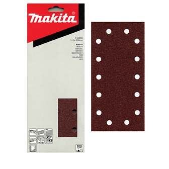 MAKITA brusni papir Velcro 115x229 mm 14 lukenj K240, 10 kos P-43094