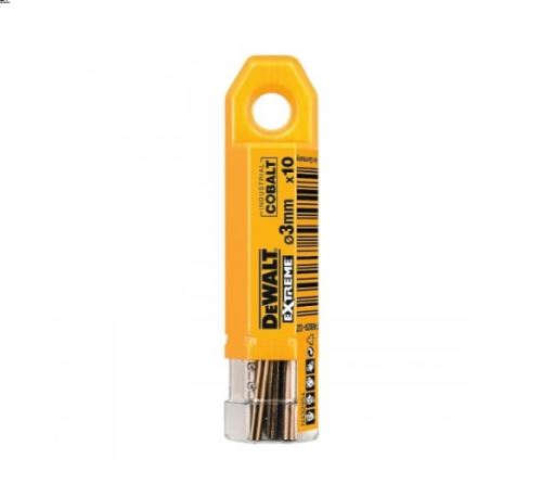 DEWALT Sveder za kovino HSS-E COBALT 3,0 x 61 mm (10 kos) DT4920