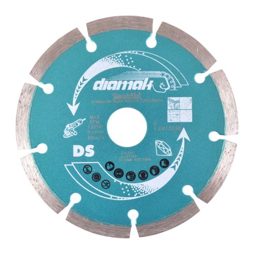 MAKITA diamantna rezalna plošča DiaMak 125x22,23 mm, 10 kosov D-61139-10